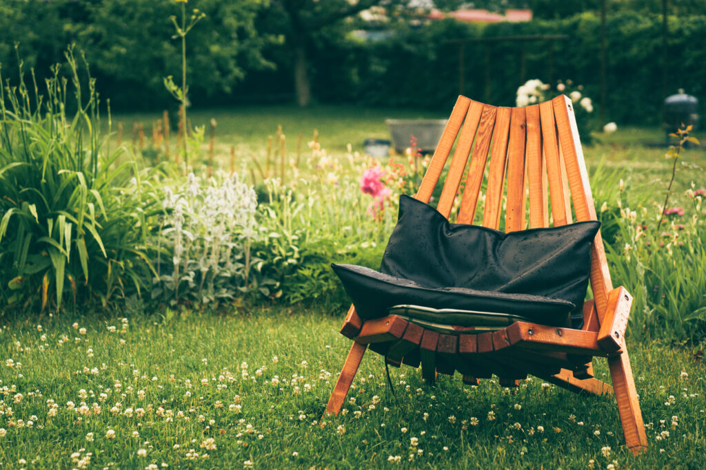 chair outside